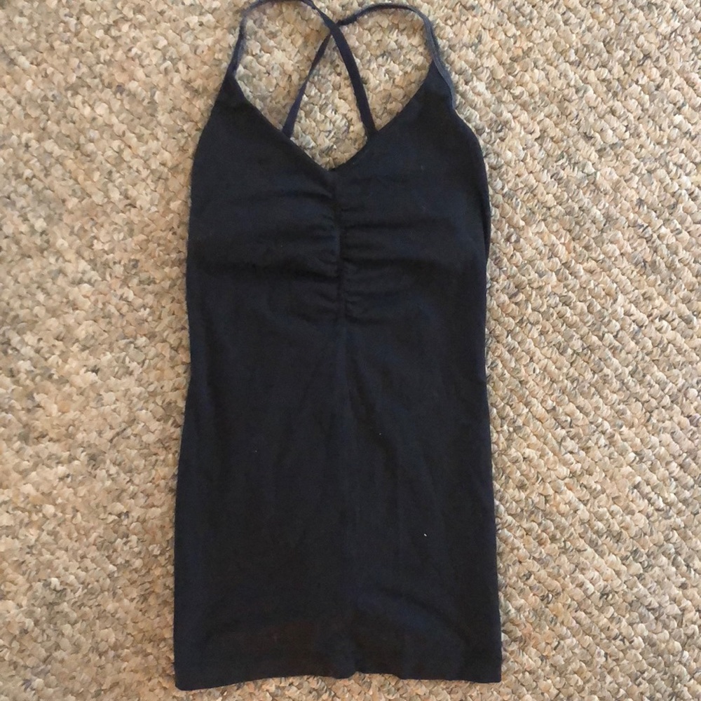 Black Lululemon Work out shirt